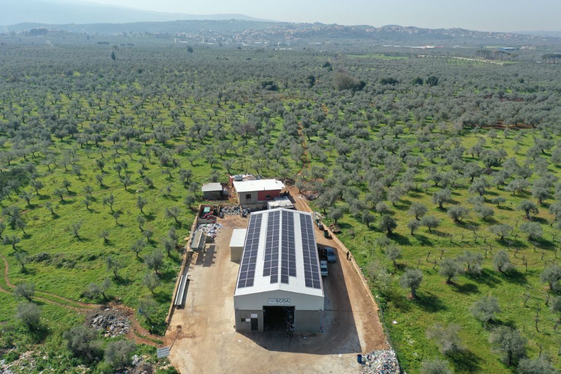Installation of PV Solar System for Amioun Waste Water Recycling Plant