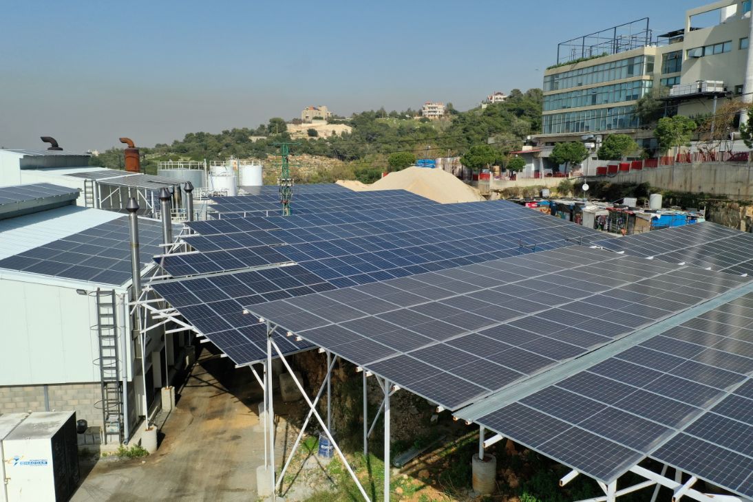 Installation of PV Solar System for Sakr Plant