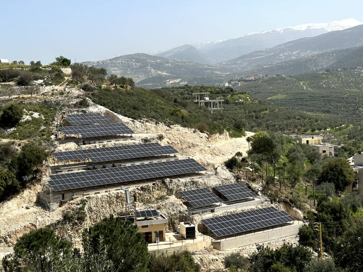 Supply and Installation of PV System for Dar Baachtar Well (North Lebanon)