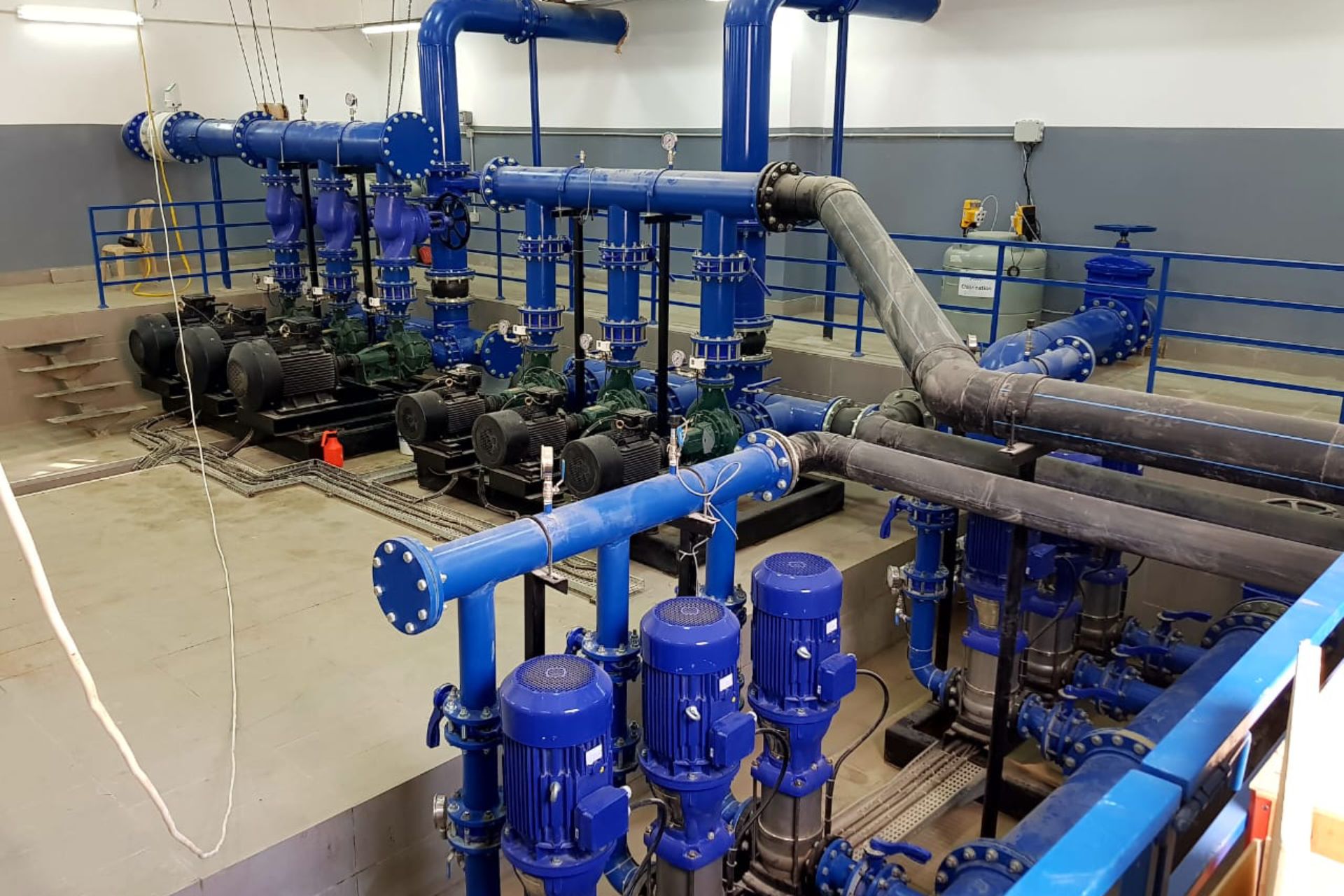 Construction of a Hadath Desalination Plant